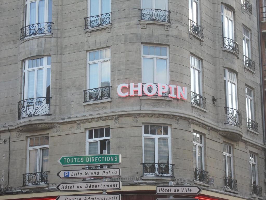 Hotel Chopin Лилль Экстерьер фото